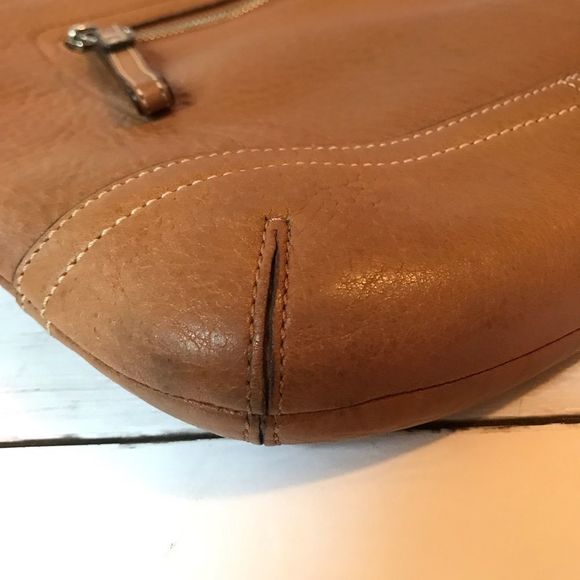 Authentic COACH legacy signature legacy hobo bag purse pebbled leather - Picture 5 of 12